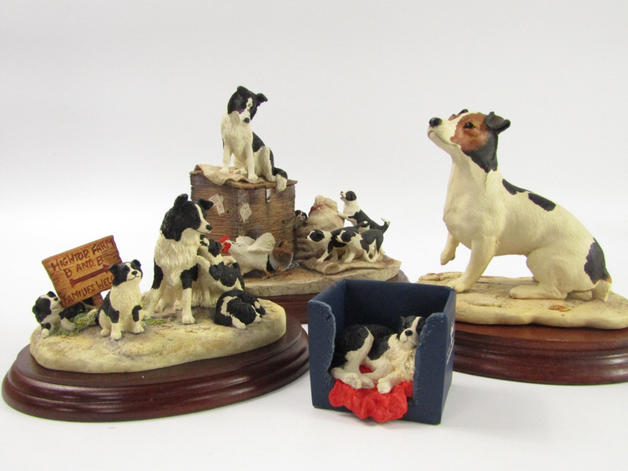 Border Fine Arts Sculptures comprising Out of Harms Way Jack