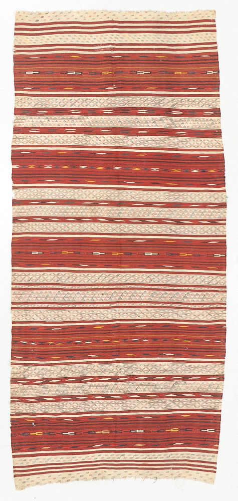 Antique Central Asian Kilim 3 10 x 9 1 Antique
