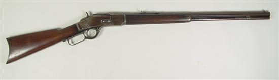 Third Model 1873 Winchester Sporting Rifle In 32 20 caliber