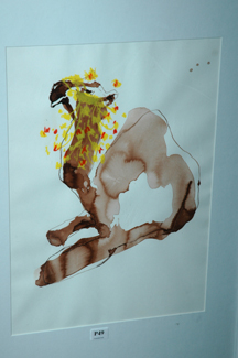 JO BERTINI CAMEL WATERCOLOUR