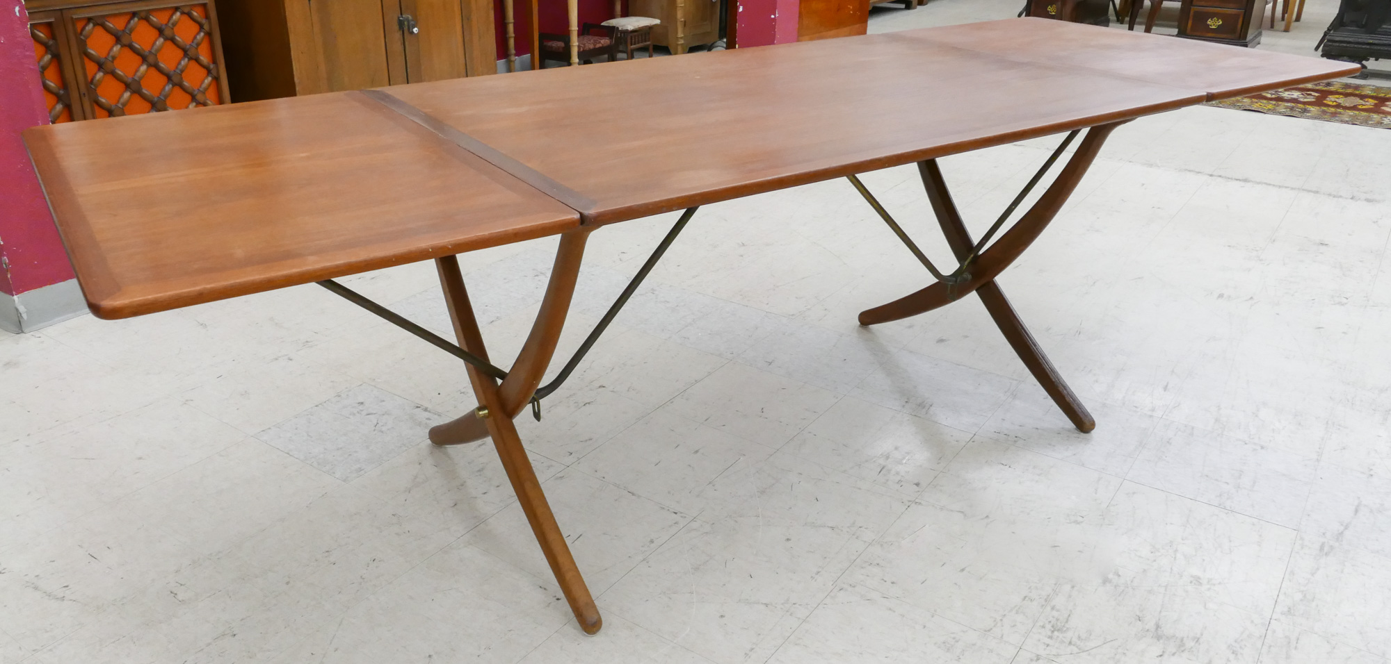 Hans Wegner for Andreas Tuck Danish Teak Dining Table 28