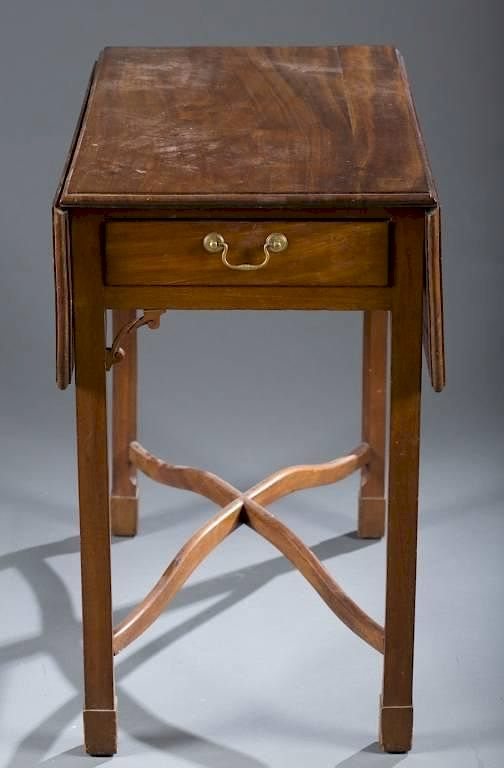 Chippendale style Pembroke table A Chippendale style Pembroke table incorporating