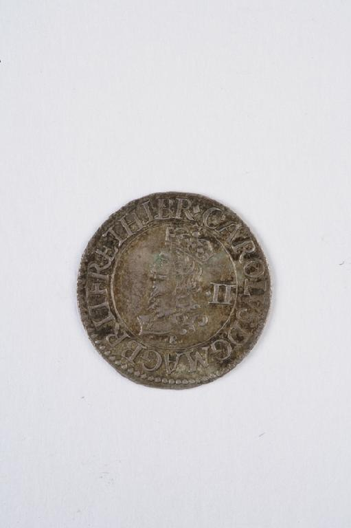 A CHARLES I TWO PENCE PIECE by Nicholas Briot See
