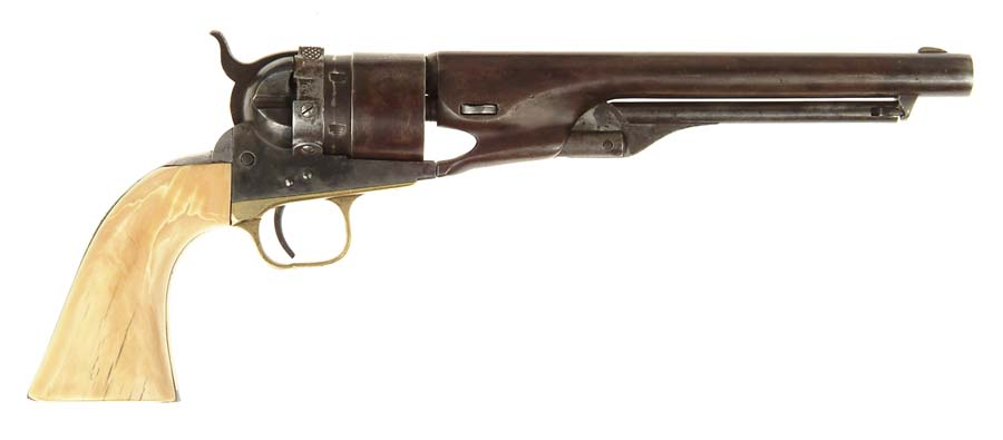 RARE COLT MODEL 1860 ARMY THUER CONVERSION Cal 44 SN