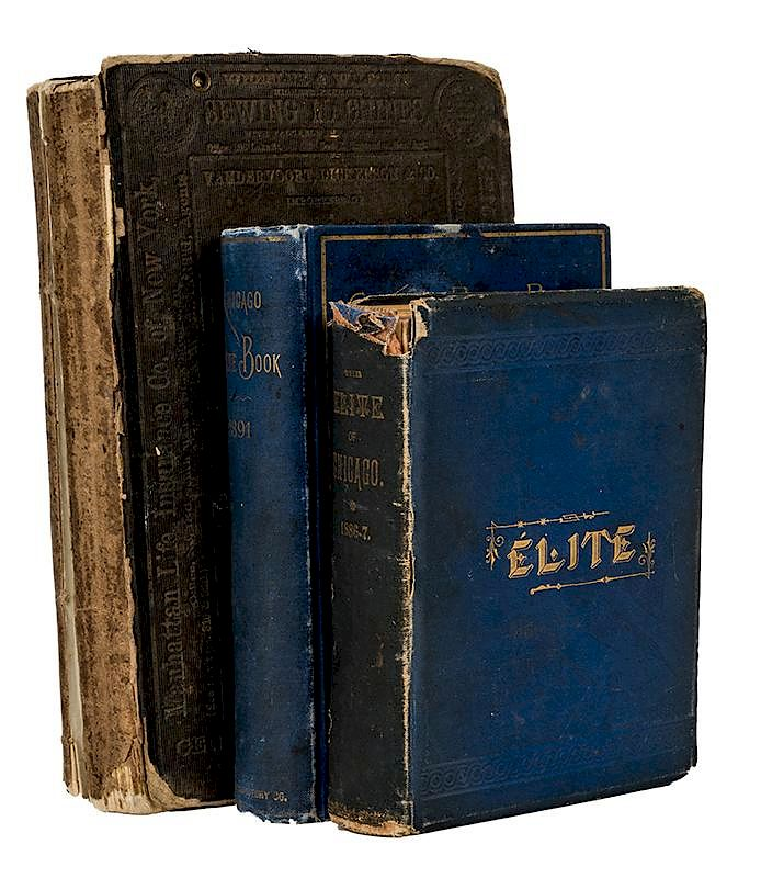Three Nineteenth Century Chicago Directories Chicago Three Nineteenth Century Chicago