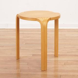 Alvar Aalto for Artek fan leg occasional table Alvar Aalto