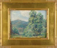CHARLES CRAIG American 1836 1931 SUMMER LANDSCAPE Oil on canvas