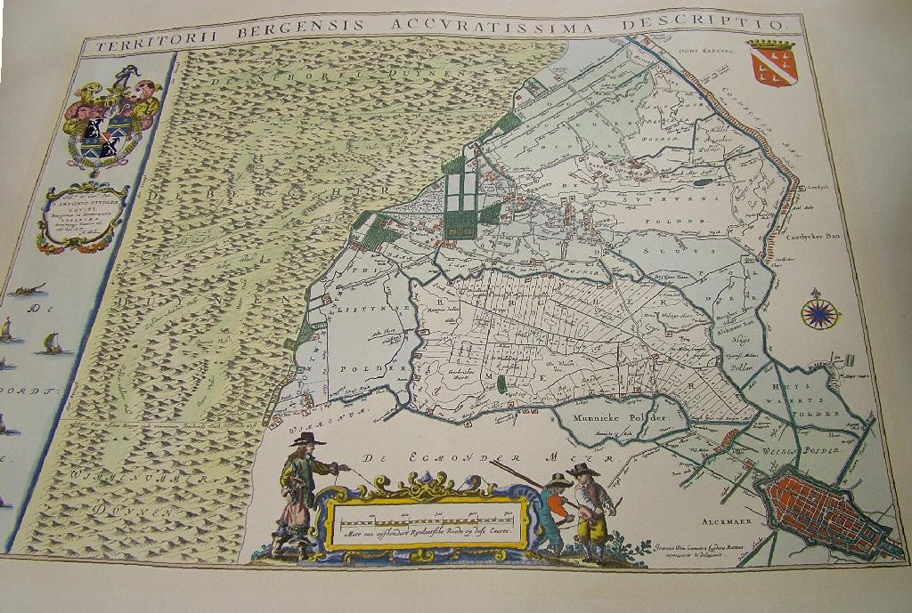 After Antonio Studler pbl J Blaeu 17th century Dutch Territorii