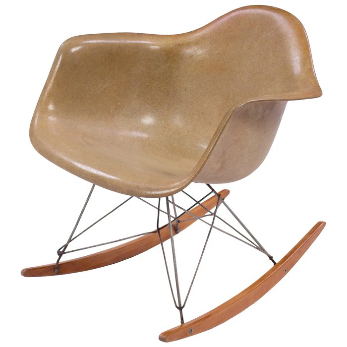 Charles and Ray Eames RAR rocking chair by Herman Miller