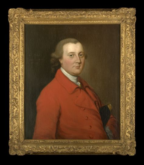 School of Thomas Gainsborough British 1727 1788 Portrait of Colonel