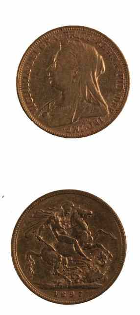 A Victorian soverign 1897 Melbourne