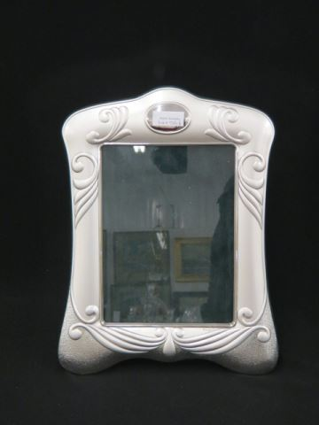 Italian Sterling Silver Frame artist signed for a 6 5
