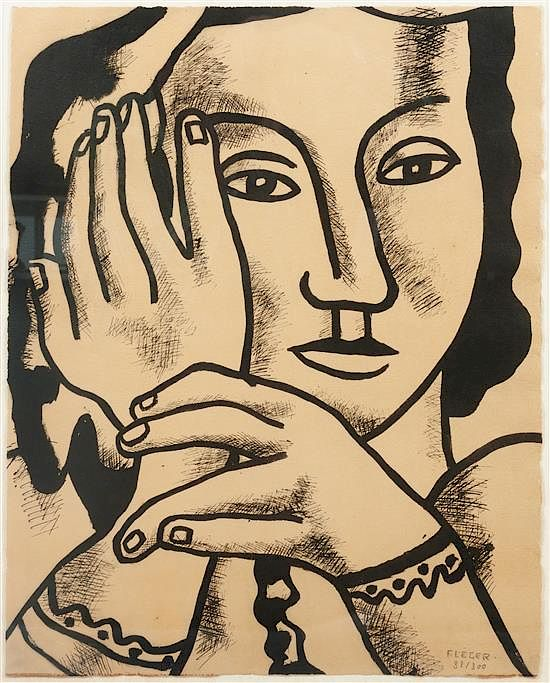 After Fernand Leger French 1881 1955 From Contrastes 1959 After