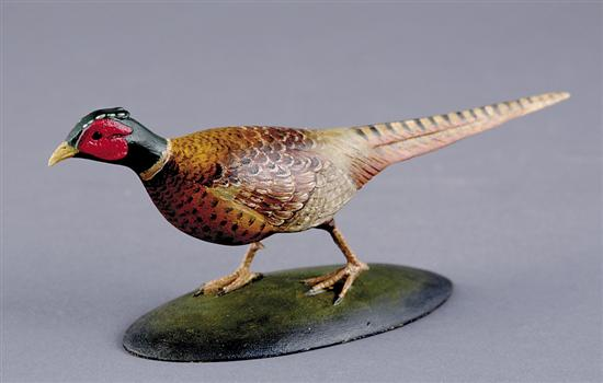 Frank Finney American folk art carved and painted miniature wood