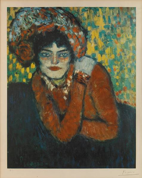 After Pablo Picasso Spanish 1881 1973 L Attente from Barcelona
