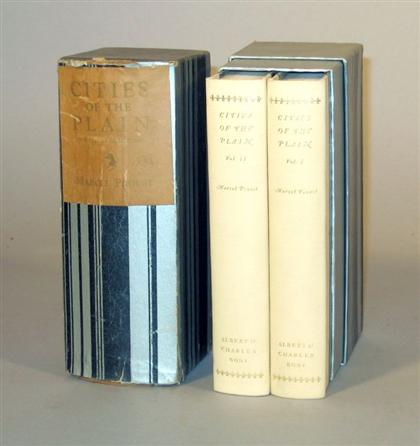 2 vols Proust Marcel Remembrance of Things Past Part Five