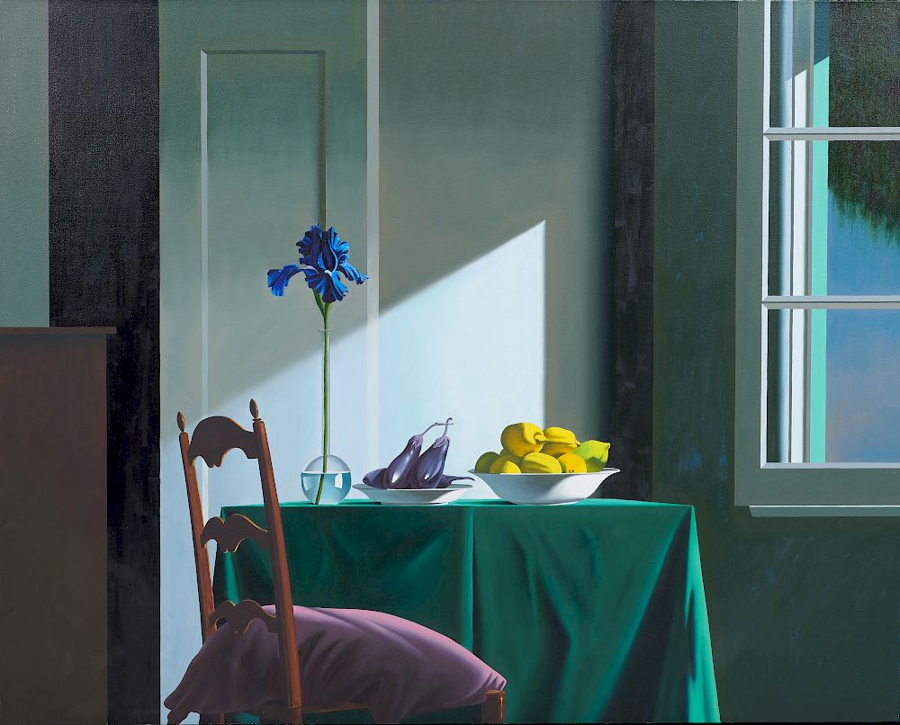 BRUCE COHEN American b 1953 Untitled 1990 oil on linen