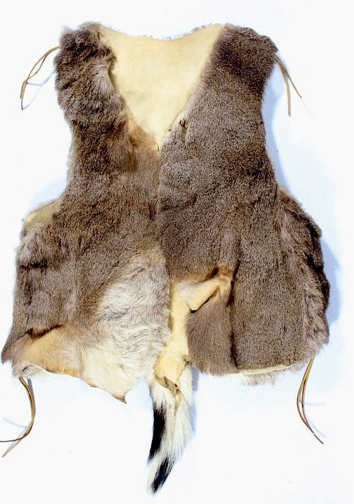 Plains Indian Tanned Deer Hide Vest For your consideration is