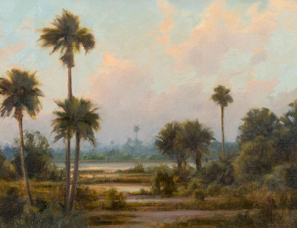 Frank Corso American b 1952 Approaching Fog Frank Corso American