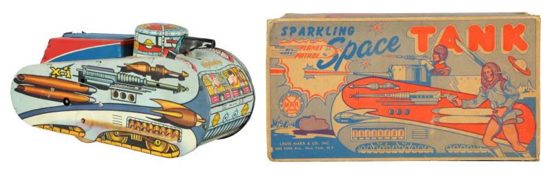 Made in USA by Marx Working Includes original box Could