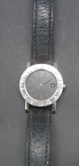 Good Bulgari Stainless Steel Lady s Wristwatch the bezel with