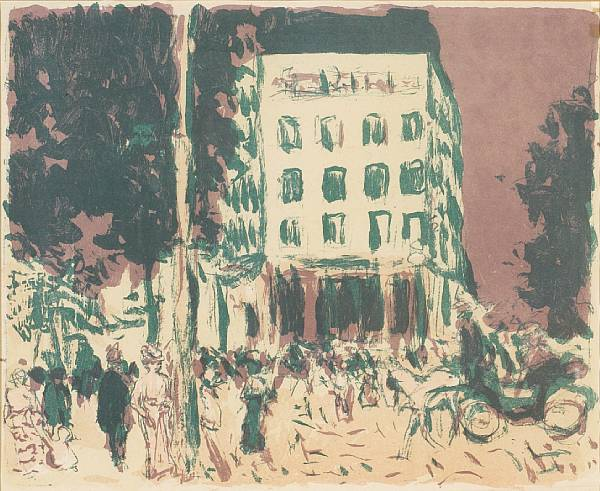 Pierre Bonnard French 1867 1947 Les boulevards B 72 1900