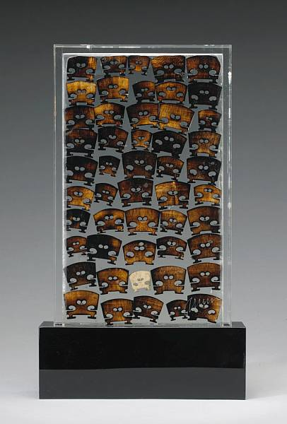 Arman France 1928 2005 Untitled Burnt Violin Bridges 1993 Burnt