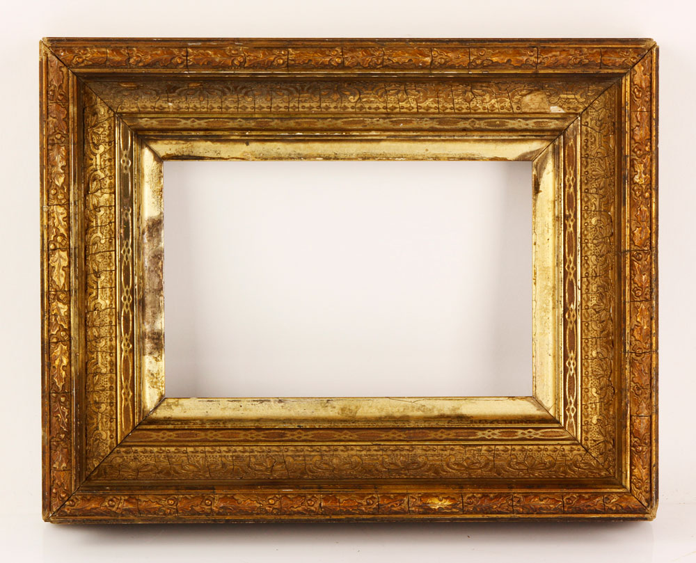 2311 19th C American Frame 19th century American gold frame