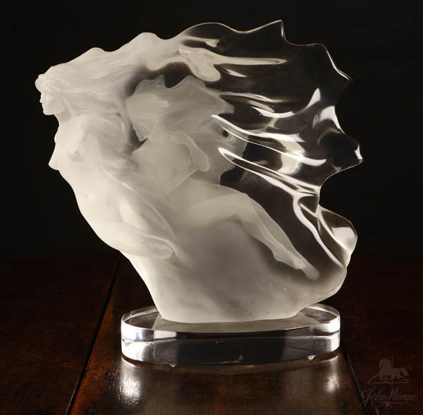 A Frederick Hart acrylic sculpture Spirita A Frederick Hart acrylic