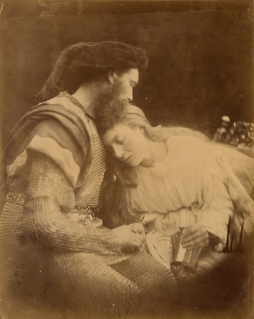 CAMERON JULIA MARGARET 1815 1879 The parting of Sir Lancelot