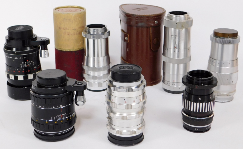 GROUP OF 4 EXAKTA MOUNT LENSES Group of 4 Exakta