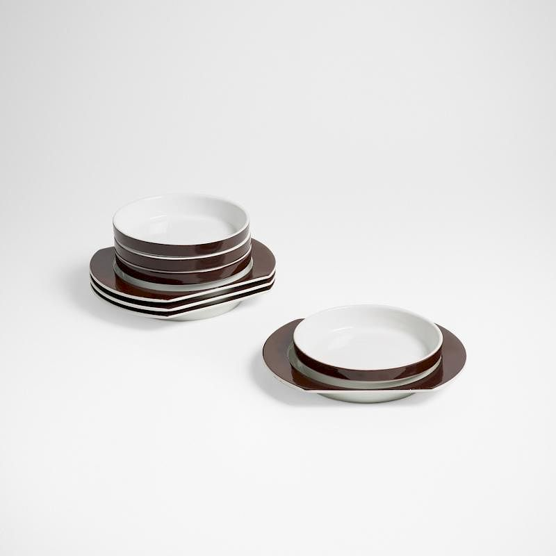Joe Colombo Linea 72 tableware for Alitalia Joe Colombo Linea