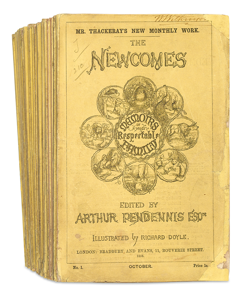 THACKERAY WILLIAM MAKEPEACE The Newcomes Memoirs of a Most Respectable