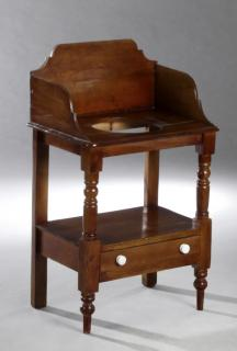 American Federal Style Carved Pine and Cherry Wash American Federal