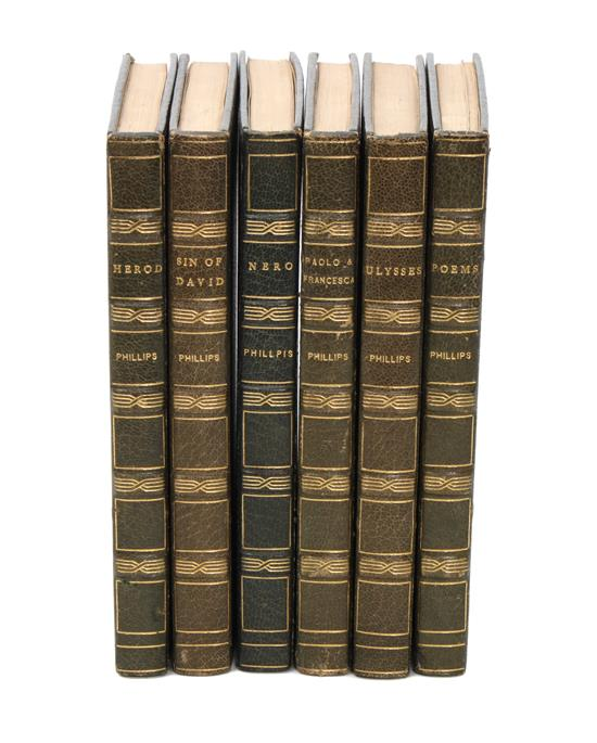 Sale 442 Lot 466 PHILLIPS STEPHEN A collection of works
