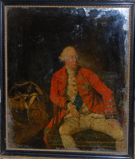 GROUP OF FIVE REVERSE GLASS PRINTS EARLY 19TH CENTURY comprising