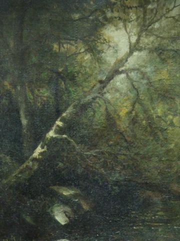 WYANT A H O C of Trees and Stream Signed