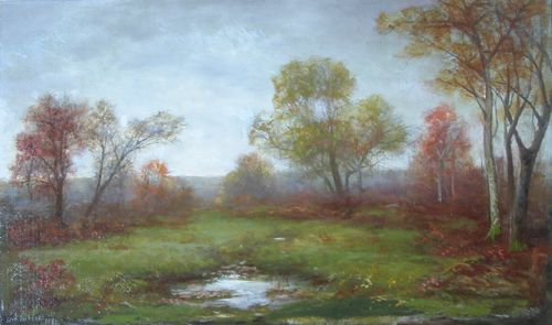 Artist Hetzel George American 1826 1906 Title Autumn Landscape Date