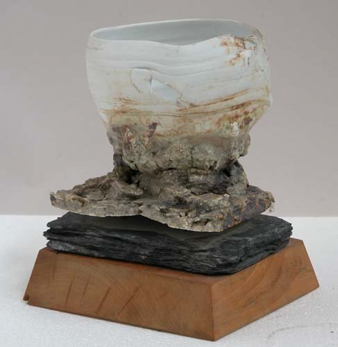 Allegheny Bowl 1977 Mixed Media and Ceramic Eberle Edward 8