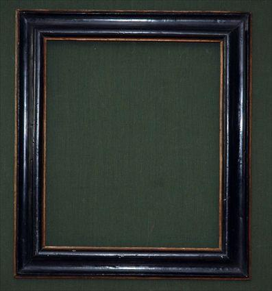 Italian Ebonized and Gilt Picture Frame 34 3 4 x