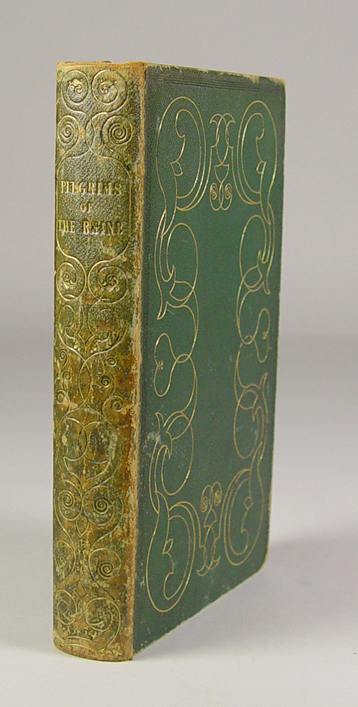 Double Fore Edge Painted Book The Pilgrims of the Rhine