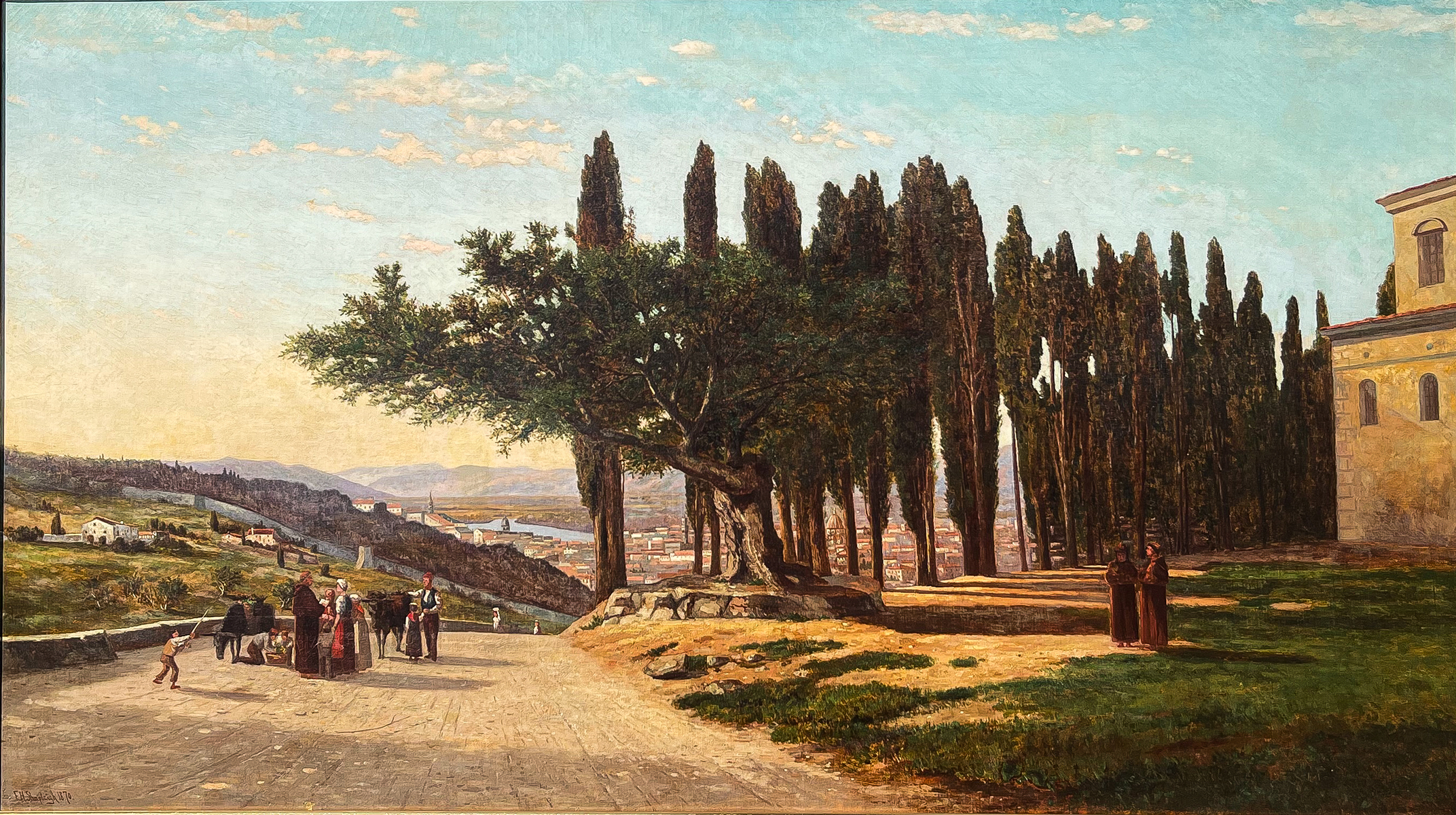 SHAPLEIGH Frank Henry American 1842 1906 Gorge of the Pines