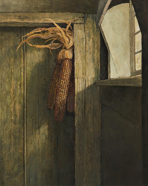 SLOANE ERIC American 1905 1985 Fall Harvest Kent Connecticut oil