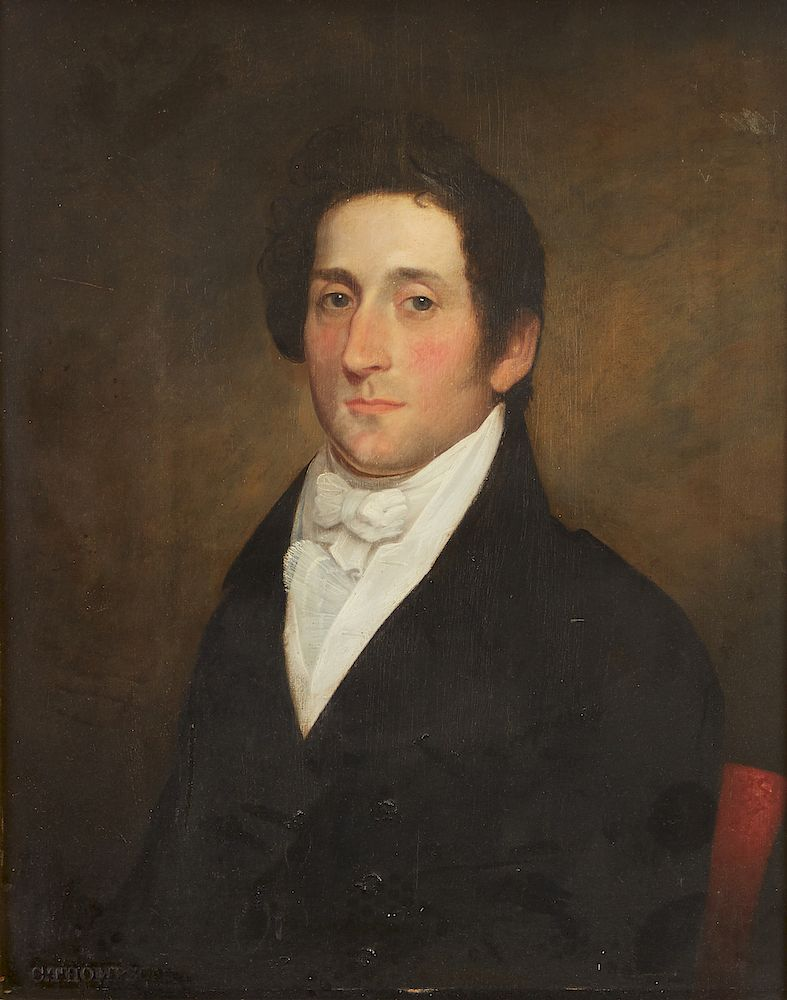 Cephas Thompson Gentleman with White Stock Cephas Thompson 1775 1856