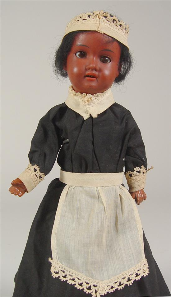 Armand Marseille 390 Brown Bisque Child Doll Circa 1920 s