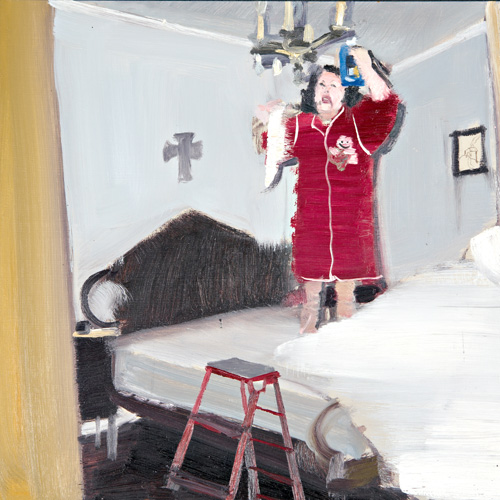 Enrique Marty Spanish b 1969 El Arreglo II 1997 Oil