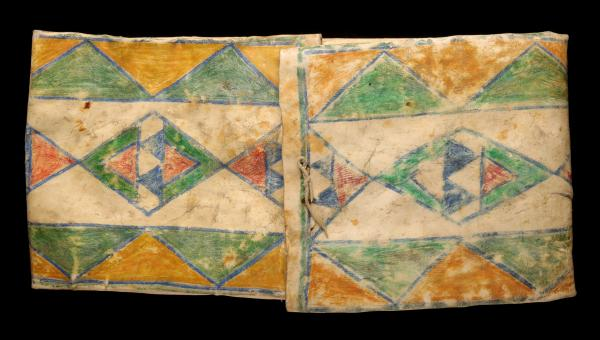 A PLATEAU WOMAN S PARFLECHE ENVELOPE CIRCA 1900The underrecognized parfleche