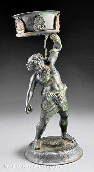 An Italian Bronze of Silenus late 19th early 20th c