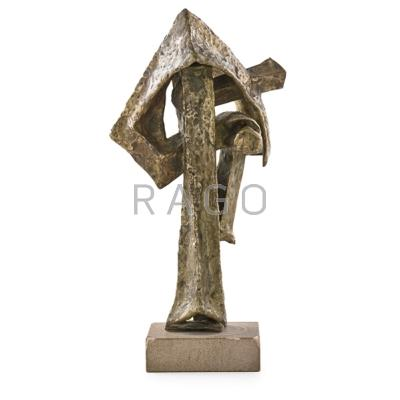 Seymour Lipton American 1903 _1986 Sentinel 1959 Bronze on Monel