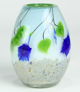 Lundberg Studios Lundberg Studios Davenport CA paperweight vase having a